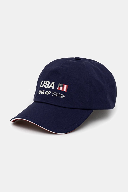 Tommy Hilfiger czapka z daszkiem x SAIL GP pozostałe granatowy AM0AM13975