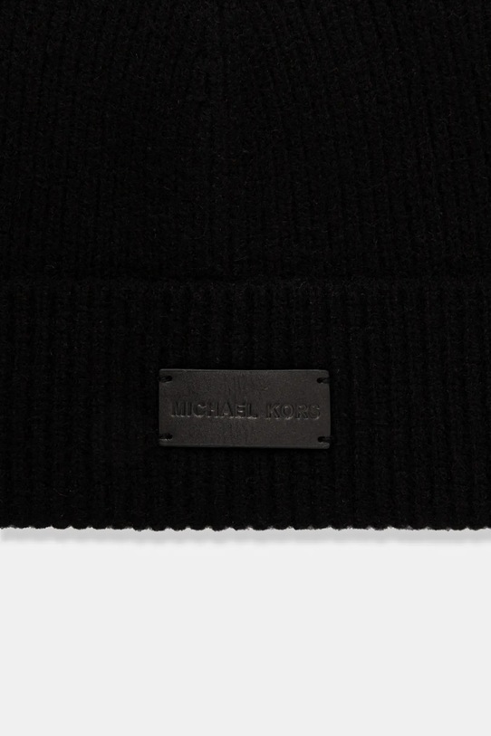 Akcesoria Michael Kors czapka wełniana MKMC539771 czarny