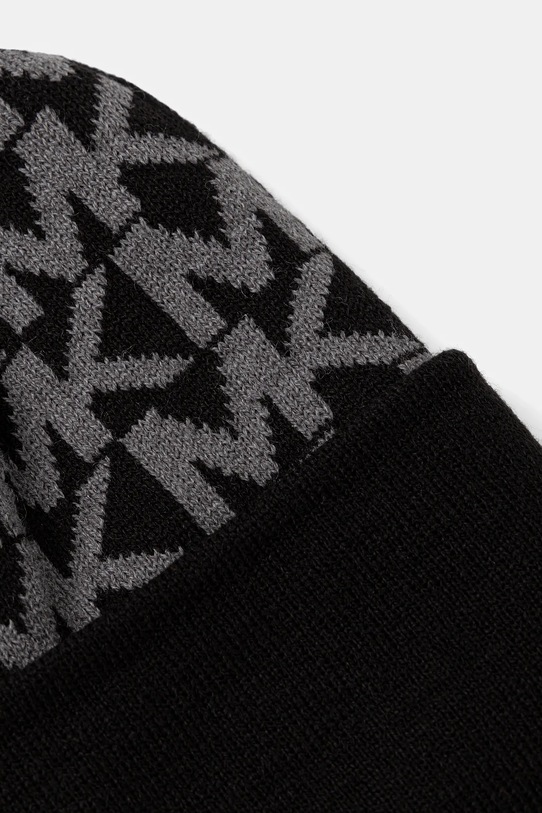 Akcesoria Michael Kors czapka dwustronna MKMC538493 czarny