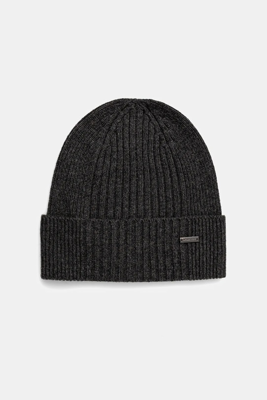 Michael Kors czapka z domieszką wełny z domieszką wełny szary MKMC538418