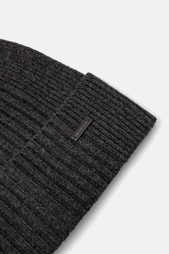 Michael Kors czapka z domieszką wełny MKMC538418 szary AW25