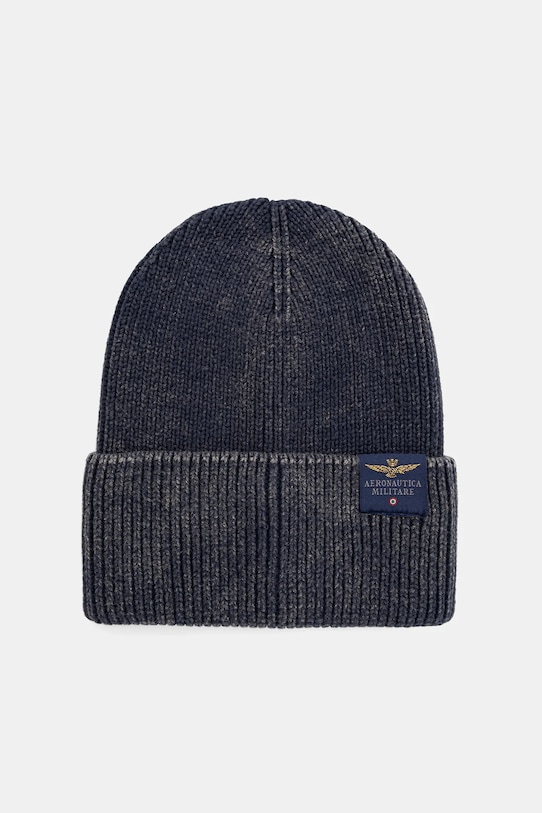 Bavlněná čepice Aeronautica Militare bavlna námořnická modř CU0084UL00551