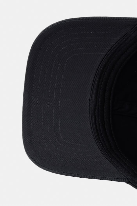 Aeronautica Militare czapka z daszkiem bawełniana czarny HA1100UCT02848