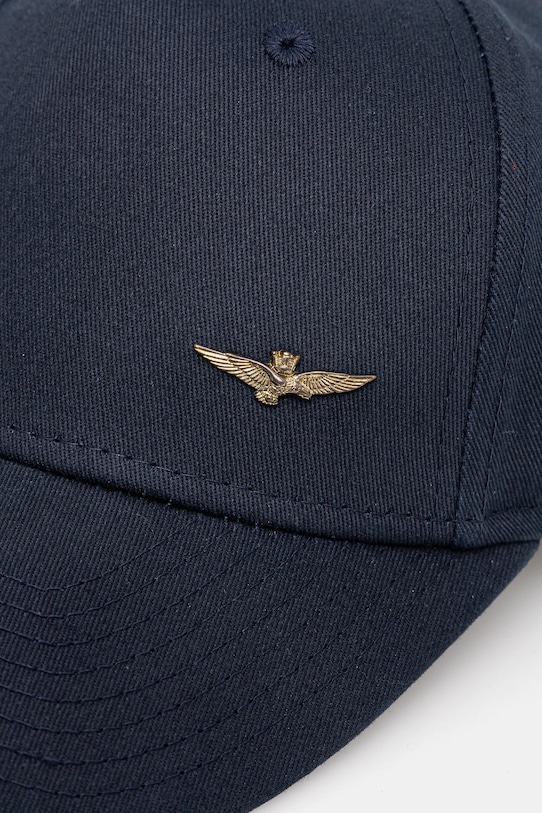 Bavlněná baseballová čepice Aeronautica Militare HA1122UCT02848 námořnická modř AW25