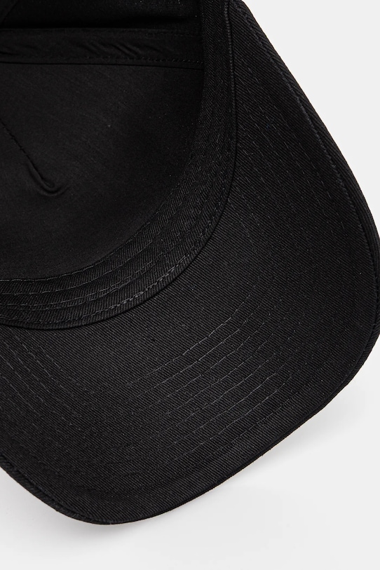 Aeronautica Militare berretto da baseball in cotone nero HA1122UCT02848