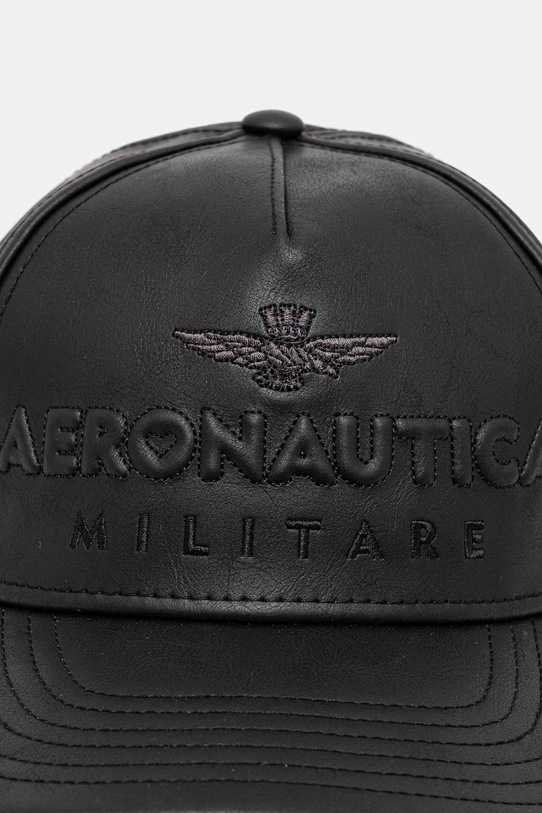 Aeronautica Militare czapka z daszkiem HA1191DCT03415 czarny AW25