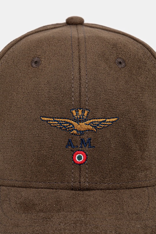 Aeronautica Militare czapka z daszkiem HA1229UCT04237 zielony AW25
