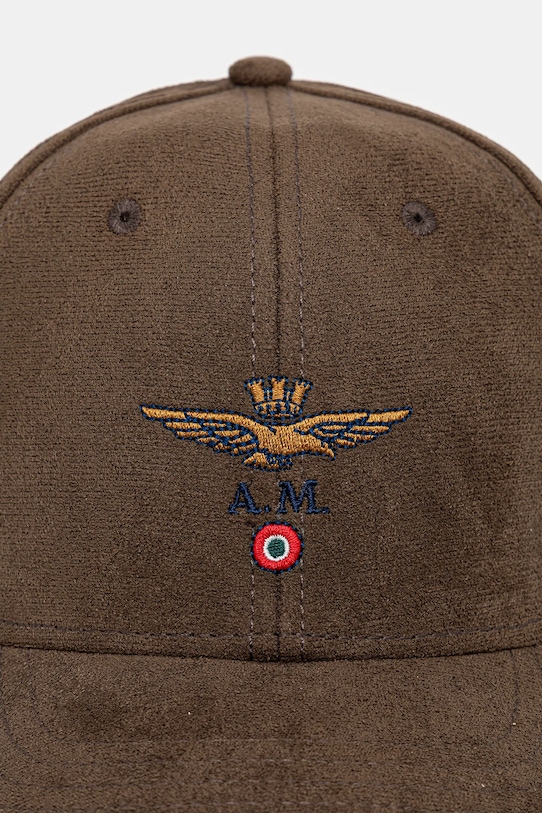 Aeronautica Militare berretto da baseball HA1229UCT04237 verde AW25