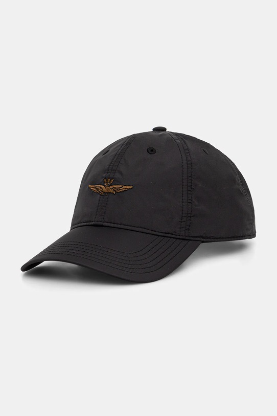 Aeronautica Militare czapka z daszkiem aplikacja czarny HA1230UCT04239