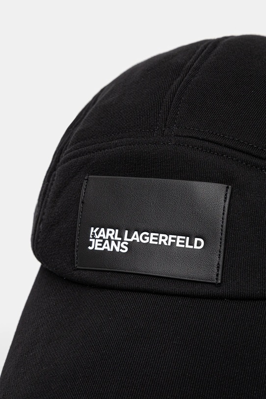Karl Lagerfeld Jeans czapka z daszkiem A4M33059 czarny AW25