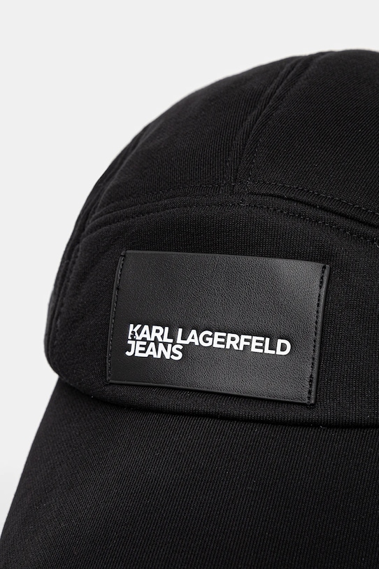 Karl Lagerfeld Jeans berretto da baseball A4M33059 nero AW25