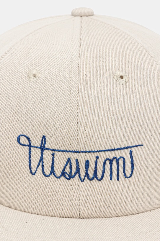 Visvim czapka z daszkiem z dodatkiem wełny excelsior ii cap 125103003012 beżowy AW25