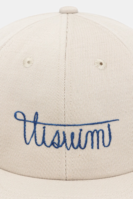 Visvim czapka z daszkiem z dodatkiem wełny excelsior ii cap 125103003012 beżowy AW25
