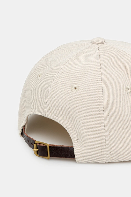 Akcesoria Visvim czapka z daszkiem z dodatkiem wełny excelsior ii cap 125103003012 beżowy