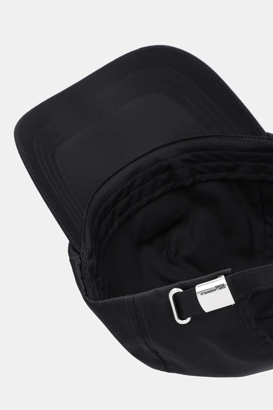 Karl Lagerfeld Jeans czapka z daszkiem czarny A4M33077