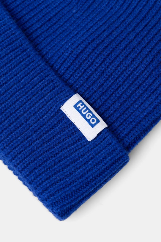 Аксессуары Шапка с добавлением шерсти Hugo Blue 50551371 голубой