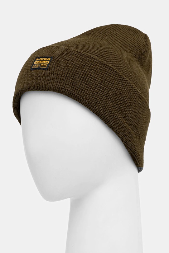 G-Star czapka D16624.E149 zielony AW25