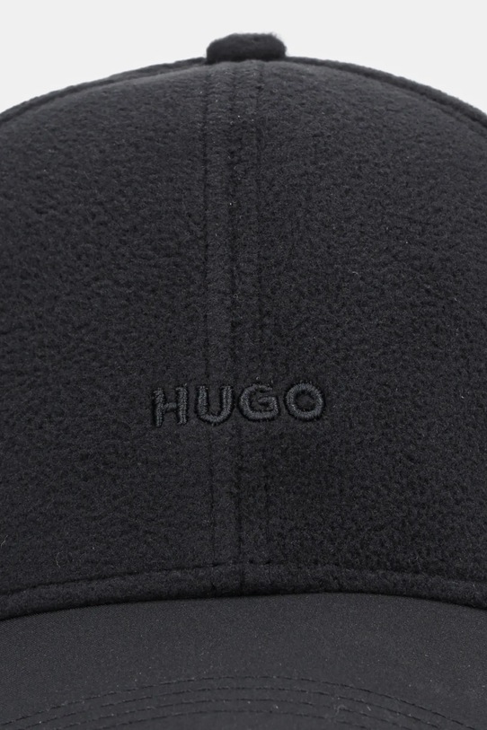 HUGO czapka z daszkiem 50550600 czarny AW25
