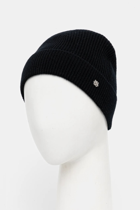 HUGO czapka kaszmirowa 50551731 czarny AW25