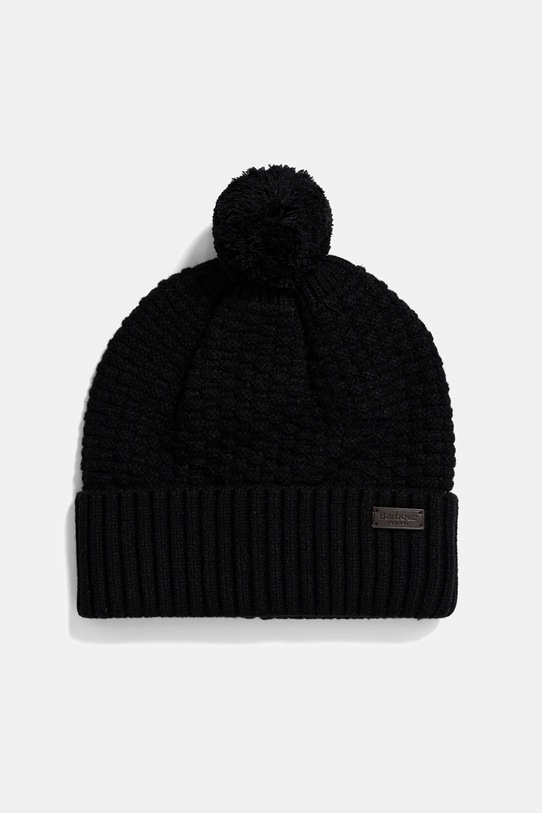 Barbour czapka i szalik MGS0097 czarny AW25