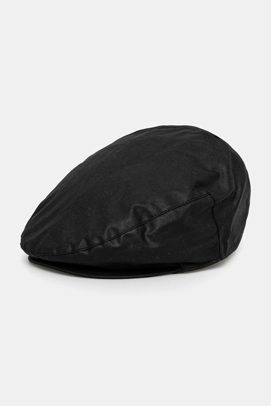 Barbour kaszkiet bawełniany bawełna czarny MHA0003
