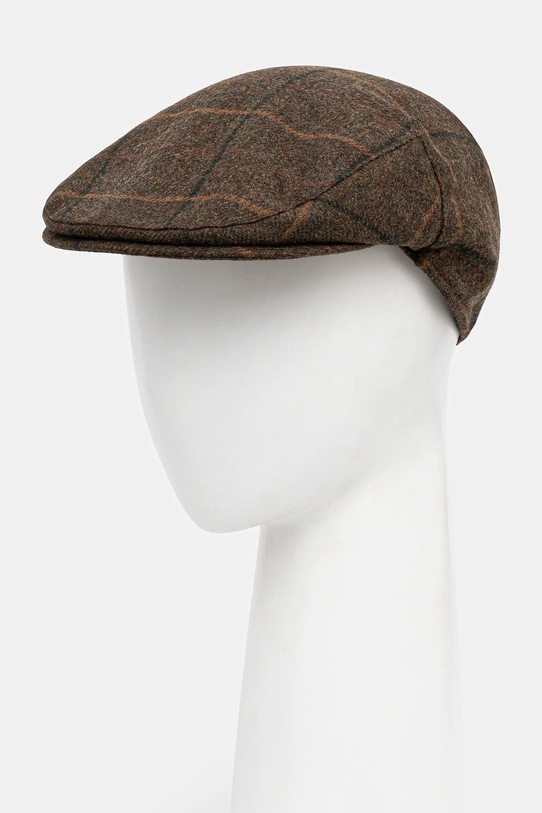 Vunena gatsby kapa Barbour vuna smeđa MHA0009