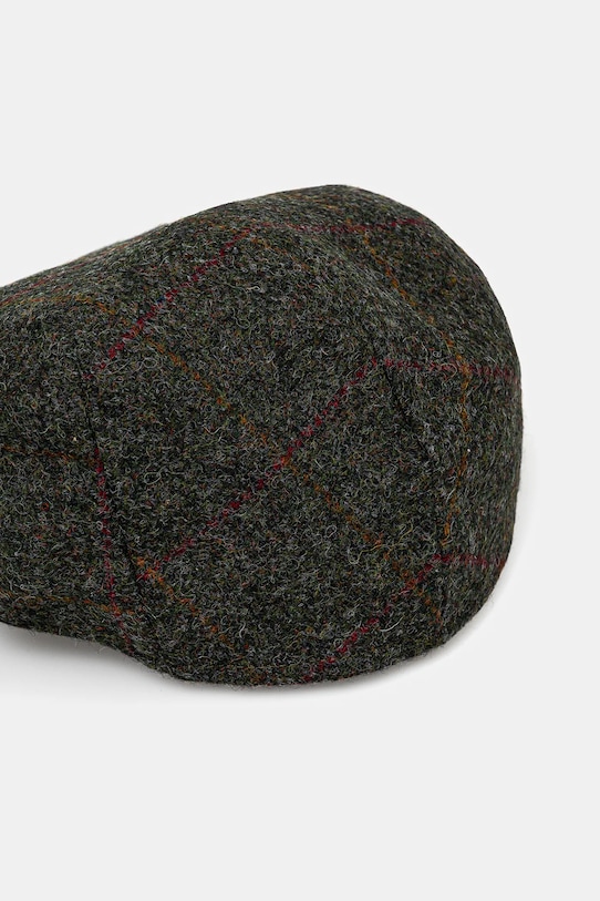 Barbour kaszkiet wełniany MHA0009 zielony AW25