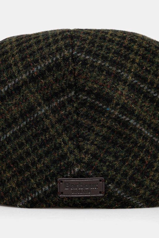 Akcesoria Barbour kaszkiet z domieszką wełny MHA0665 zielony