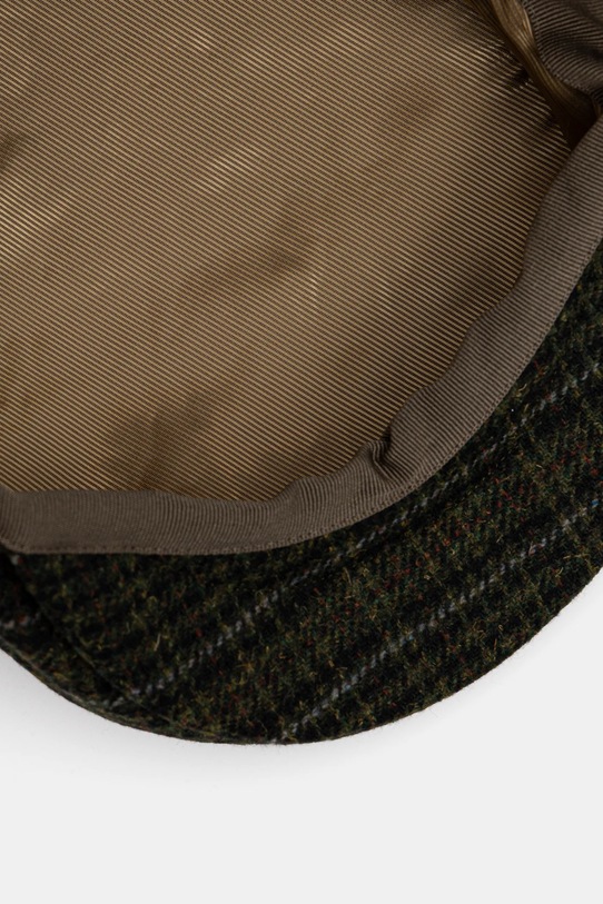 Barbour kaszkiet z domieszką wełny MHA0665 zielony