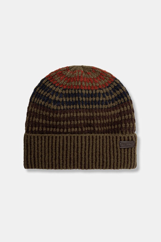 Barbour czapka pozostałe zielony MHA0864