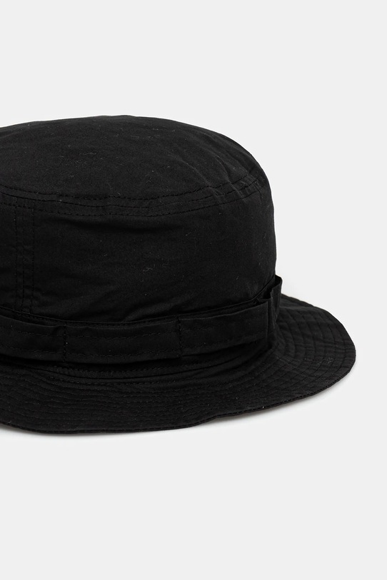 Barbour kapelusz bawełniany Transport Fisherman MHA0908 czarny AW25