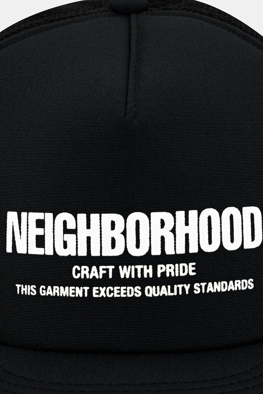 Шапка с козирка NEIGHBORHOOD mesh cap-1 251YGNH.HT06 черен AW25