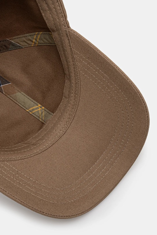 Bavlnená šiltovka Barbour Milburn Cap béžová MHA0914BE12