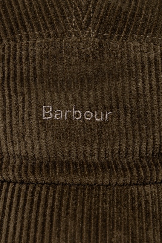 Barbour czapka z daszkiem sztruksowa Lowfen Carpenter Hat MHA0917OL71 zielony AW25