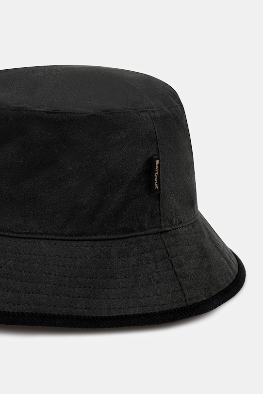 Akcesoria Barbour kapelusz bawełniany Field Wax Bucket Hat MHA0921SG91 zielony