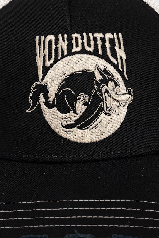 Von Dutch czapka z daszkiem VD.1.CB.WILD czarny AW25