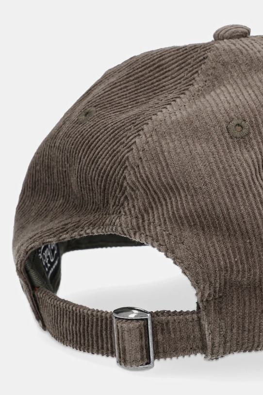 Akcesoria Von Dutch czapka z daszkiem bawełniana VD.1.CD.LOG zielony