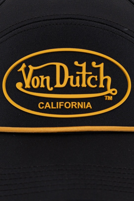 Von Dutch șapcă VD.1.C6P.CORD negru AW25