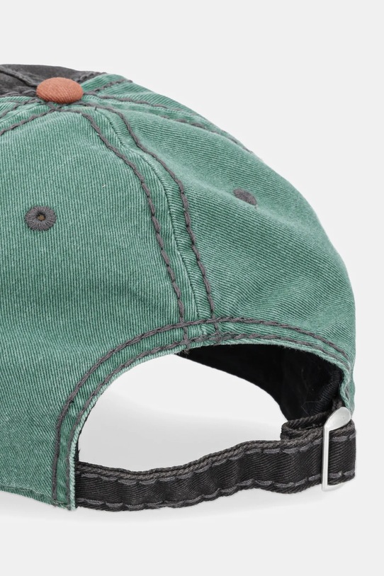 Akcesoria Von Dutch czapka z daszkiem bawełniana VD.1.CB.RETRO turkusowy
