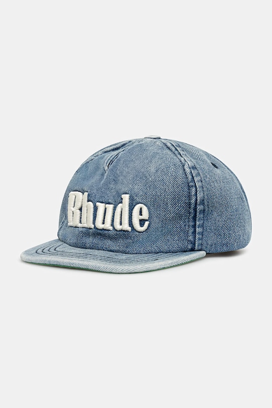 Джинсовая кепка RHUDE хлопок голубой RHPF25HA01741