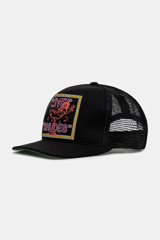 Кепка RHUDE хлопок чёрный RHPF25HA01747