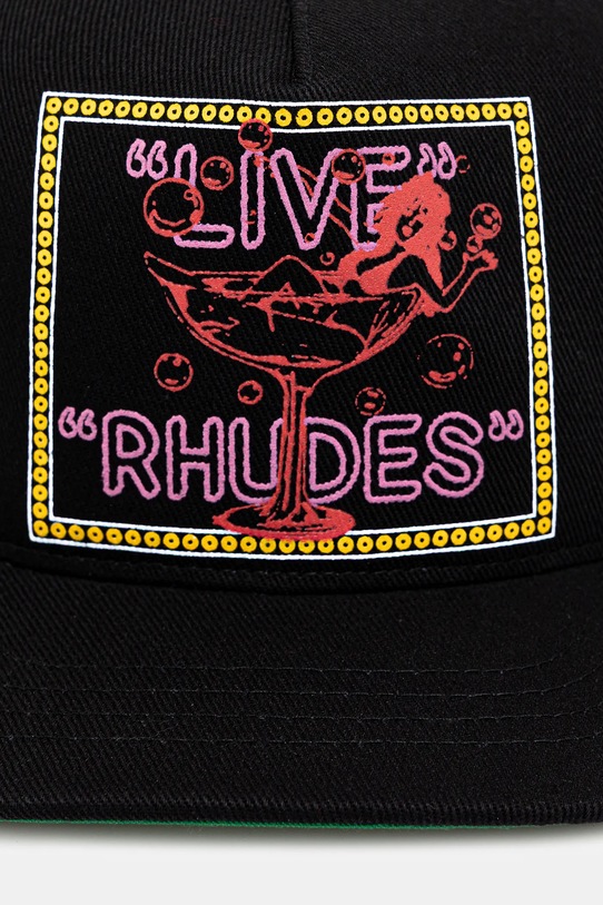 Кепка RHUDE RHPF25HA01747 чорний AW25