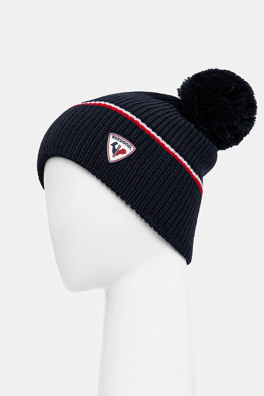 Rossignol czapka z dodatkiem wełny RLMMH03U turkusowy AW25