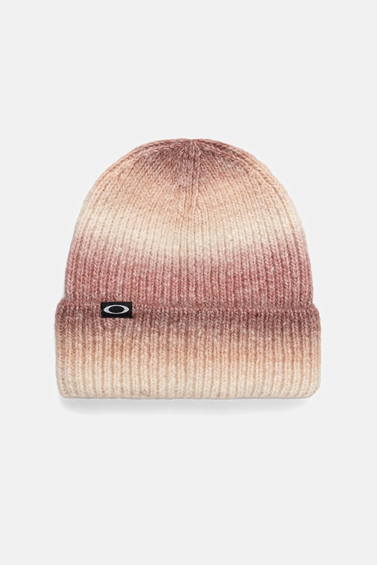 Čepice z vlněné směsi Oakley ELLIPSE s příměsí vlny oranžová FOS901657