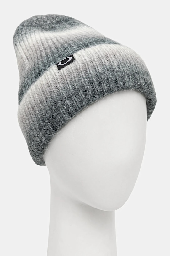 Akcesoria Oakley czapka z domieszką wełny ELLIPSE FOS901657 szary