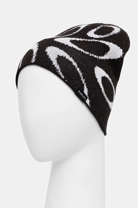 Oakley czapka z dodatkiem wełny ELLIPSE FOS901946 czarny AW25