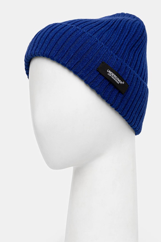 Undercover czapka z domieszką wełny Beanie UC2E4H02 niebieski AW25