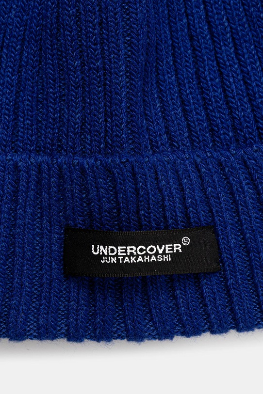 Akcesoria Undercover czapka z domieszką wełny Beanie UC2E4H02 niebieski