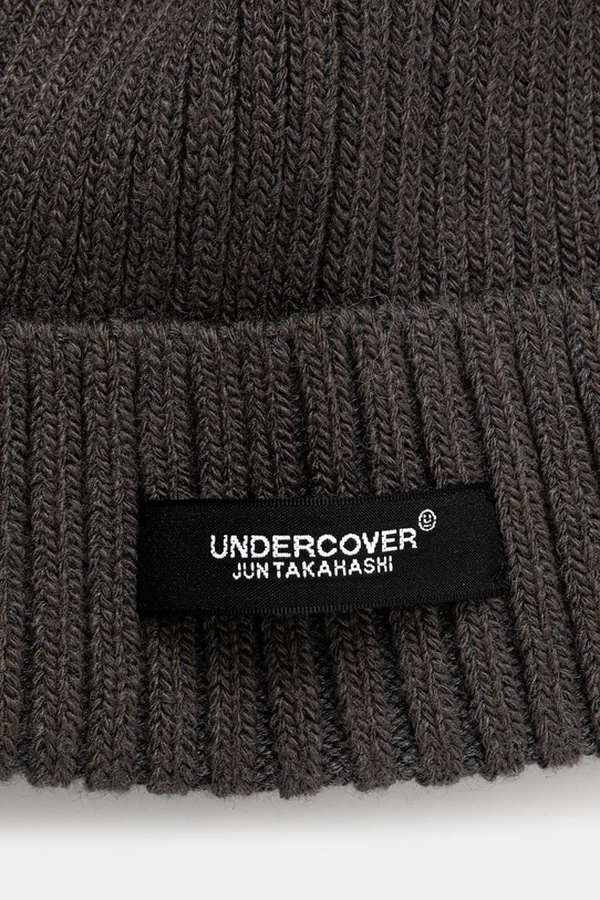 Akcesoria Undercover czapka z domieszką wełny Beanie UC2E4H02 szary