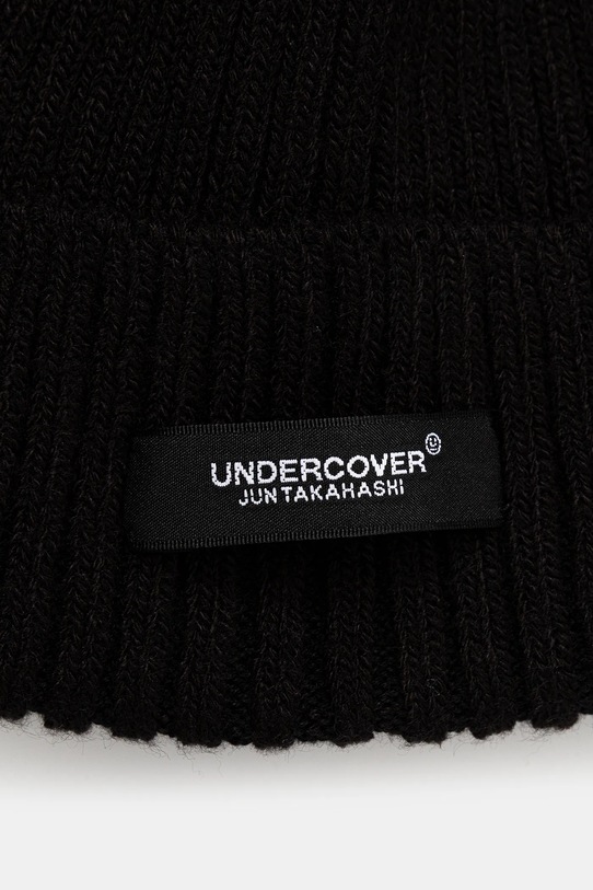 Akcesoria Undercover czapka z domieszką wełny Beanie UC2E4H02 czarny